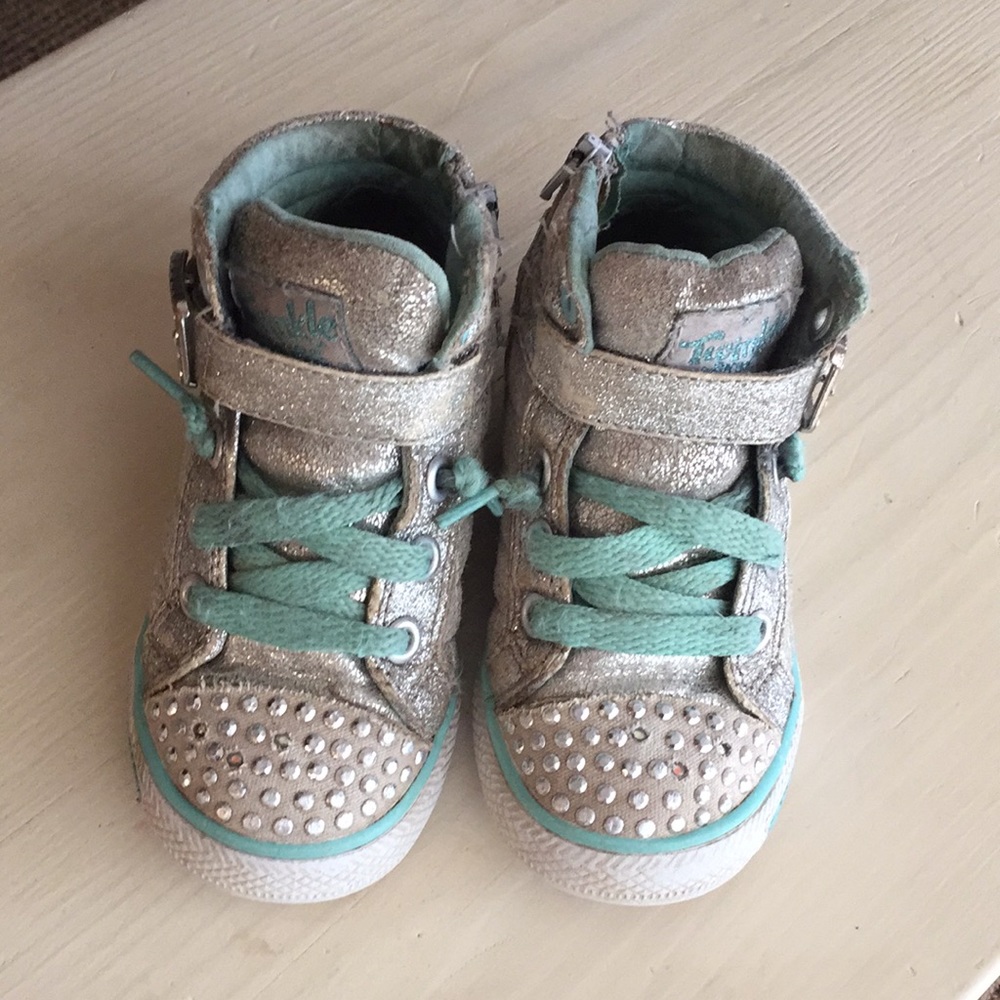 Skechers twinkle toes high tops